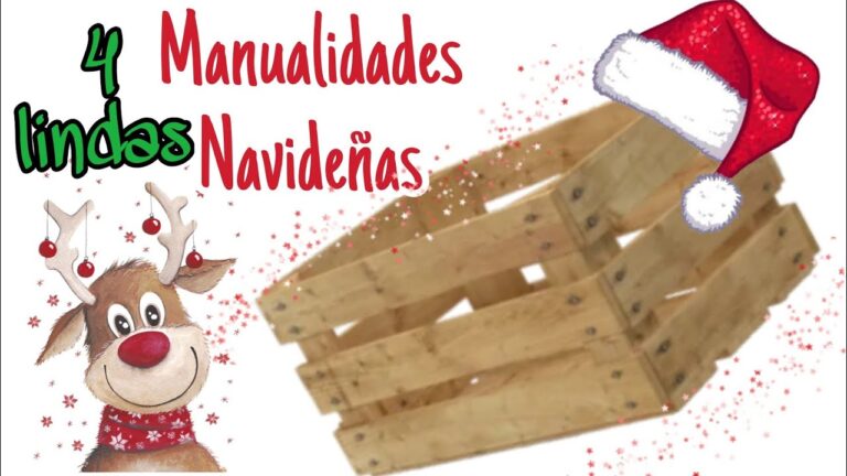 Decoración navideña con cajas de madera: Ideas creativas y económicas